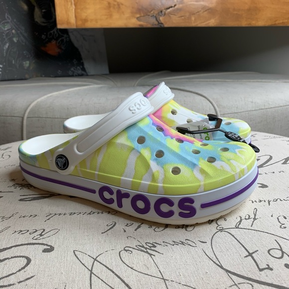 crocs bayaband tie dye